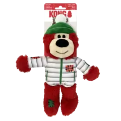 thumbnail-KONG Holiday Wild Knots Bear Assorted 2023 Design