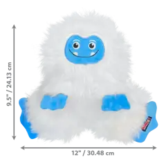 thumbnail-KONG Holiday Frizzles Yeti M/L 2023 Design