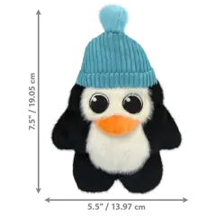 thumbnail-KONG Holiday Snuzzles Penguin Small 2023 Design