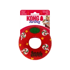 thumbnail-KONG Holiday AirDog Squeaker Donut Medium 2024 Design