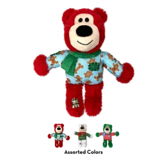 thumbnail-KONG Holiday Wild Knots Bear Assorted M/L 2024 Design