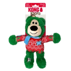 thumbnail-KONG Holiday Wild Knots Bear Assorted M/L 2024 Design