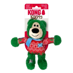 thumbnail-KONG Holiday Wild Knots Bear Assorted S/M 2024 Design