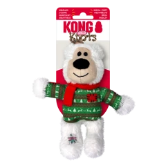 thumbnail-KONG Holiday Wild Knots Bear Assorted S/M 2024 Design