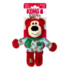 thumbnail-KONG Holiday Wild Knots Bear Assorted S/M 2024 Design