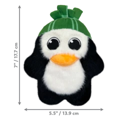 thumbnail-KONG Holiday Snuzzles Penguin Small 2024 Design