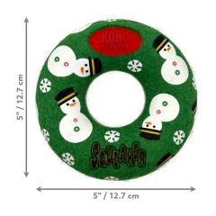 thumbnail-KONG Holiday AirDog Squeaker Donut Medium 2024 Design