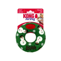 thumbnail-KONG Holiday AirDog Squeaker Donut Medium 2024 Design