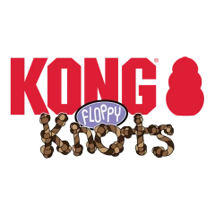 thumbnail-KONG Holiday Floppy Knots Fox S/M 2024 Design