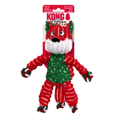 thumbnail-KONG Holiday Floppy Knots Fox S/M 2024 Design