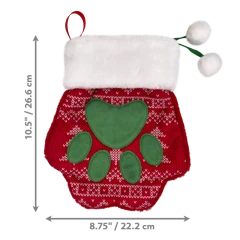 thumbnail-KONG Holiday Stocking Paw Large	2024 Design