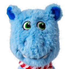 thumbnail-KONG Holiday Knots Belly Hippo Medium/Large 2025 Design