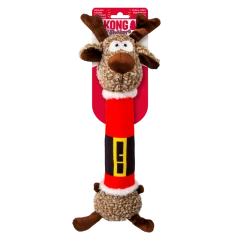 thumbnail-KONG Holiday Shakers Luvs Reindeer Medium 2025 Design