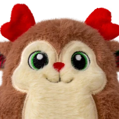 thumbnail-KONG Holiday Snuzzles Reindeer Small 2025 Design