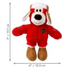 thumbnail-KONG Holiday Wild Knots Bear Assorted Small/Medium 2025 Design