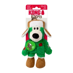 thumbnail-KONG Holiday Wild Knots Bear Assorted Small/Medium 2025 Design