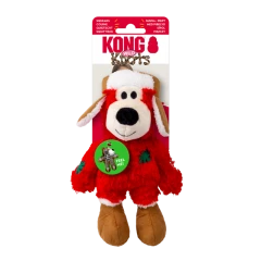 thumbnail-KONG Holiday Wild Knots Bear Assorted Small/Medium 2025 Design