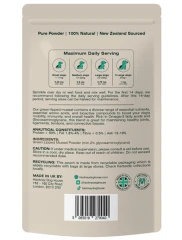 thumbnail-Hackney Dog House Green Lipped Mussel Powder for Dogs 100g