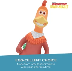 thumbnail-Happy Pet Chicken Run Rocky Latex Dog Toy