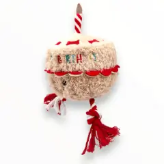 thumbnail-House of Paws Birthday Cake with Rope Dog Toy