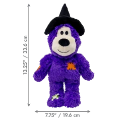 thumbnail-KONG Halloween Wild Knots Witch Bear Purple Medium/Large