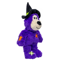 thumbnail-KONG Halloween Wild Knots Witch Bear Purple Medium/Large