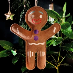 thumbnail-Green and Wild's Jean Genie the Gingerbread Person Eco Toy