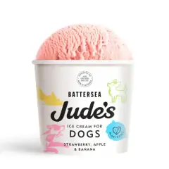 thumbnail-Jude's Ice Cream for Dogs Strawberry, Apple & Banana 90ml