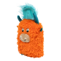thumbnail-KONG Comfort Jumbo Highland Cow Assorted Colours XLarge
