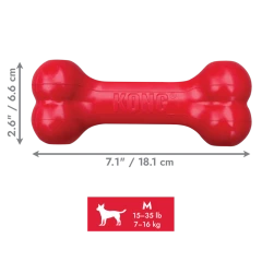 thumbnail-KONG Holiday Goodie Bone Medium 2025 Design