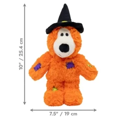 thumbnail-KONG Halloween Wild Knots Witch Bear Orange Small/Medium