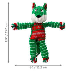 thumbnail-KONG Holiday Floppy Knots Fox Small/Medium 2025 Design
