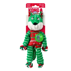 thumbnail-KONG Holiday Floppy Knots Fox Small/Medium 2025 Design