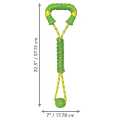 thumbnail-KONG Jaxx Mega Tug Yellow