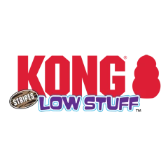 thumbnail-KONG Low Stuff Stripes Cow