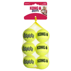 thumbnail-KONG SqueakAir Tennis Balls Medium 6pk