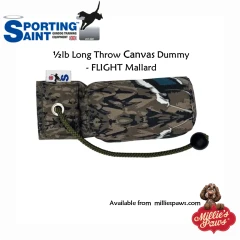 thumbnail-Sporting Saint Long Throw 1/2lb Canvas Dummy