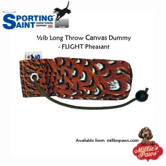 thumbnail-Sporting Saint Long Throw 1/2lb Canvas Dummy