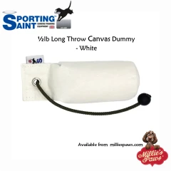 thumbnail-Sporting Saint Long Throw 1/2lb Canvas Dummy