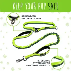 thumbnail-Mighty Paw Hands Free Bungee Leash 2.0