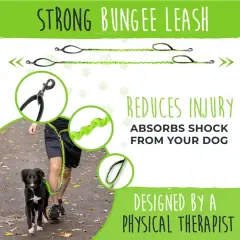 thumbnail-Mighty Paw Hands Free Bungee Leash 2.0