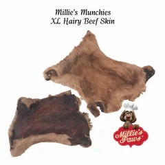 thumbnail-Millie's Munchies XL Hairy Beef Skin