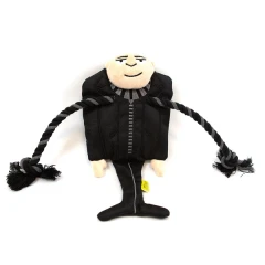 thumbnail-Minion Gru Rope Scarf Tugger Dog Toy