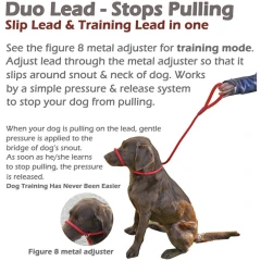 thumbnail-Miro and Makauri Rubber Handle Slip Lead and Figure 8 Reflective