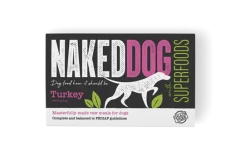 thumbnail-NakedDog Original Working Dog Superfoods Turkey 2x500g