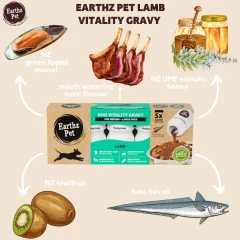 thumbnail-Earthz Pet New Zealand Lamb Dog Health Topper