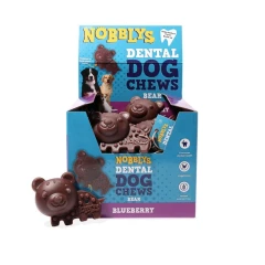 thumbnail-Petello Nobblys Animal Bear Blueberry 40g
