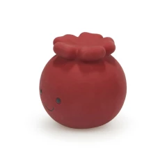 thumbnail-Petface Foodie Faces Carrie Cranberry Latex Dog Toy