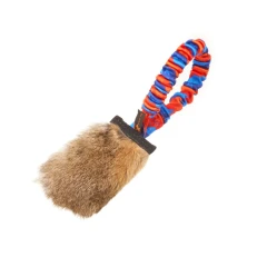 thumbnail-Tug E Nuff Rabbit Skin Pocket Bungee Squeaker