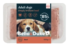 thumbnail-Bella and Duke Adult Working Dog Raw Simply Brilliant Beef 500g